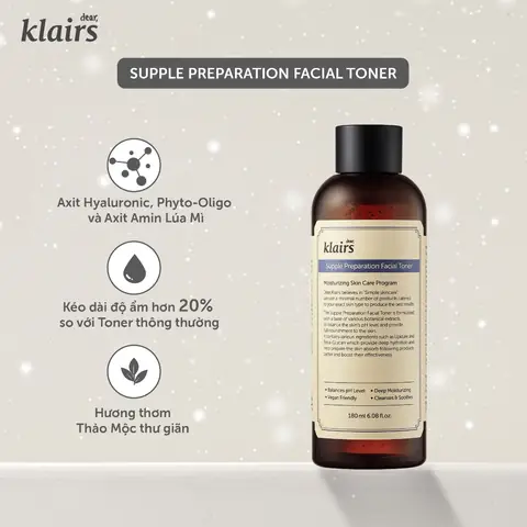 Nước Hoa Hồng Klairs Cho Da Dầu