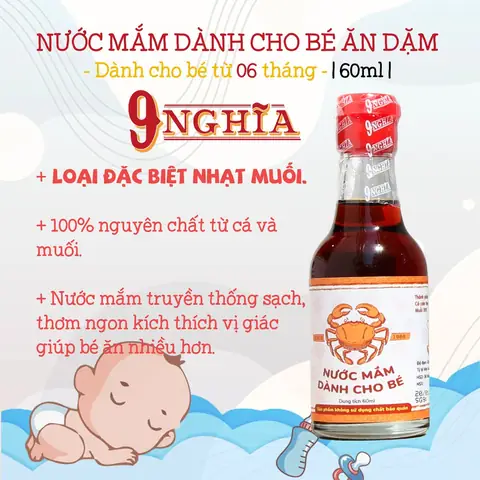 Nước Mắm Cho Bé Ăn Dặm