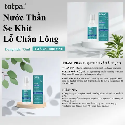 Nước Se Khít Lỗ Chân Lông