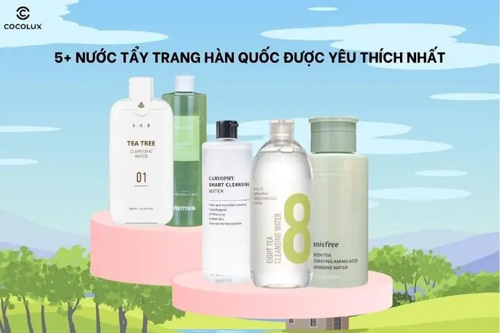 Nước Tẩy Trang Hàn Quốc Dành Cho Da Khô