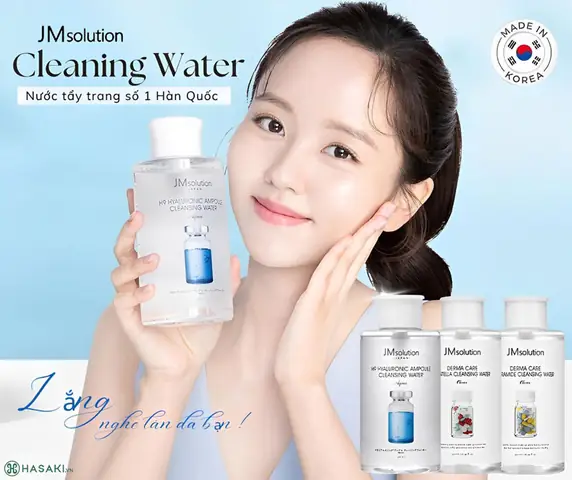 Nước Tẩy Trang Hàn Quốc Dành Cho Da Khô
