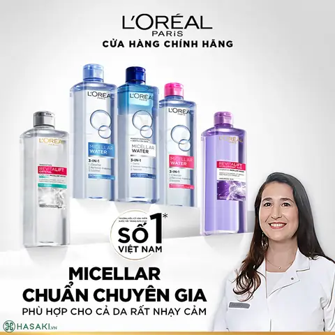 Nước Tẩy Trang Loreal Chính Hãng