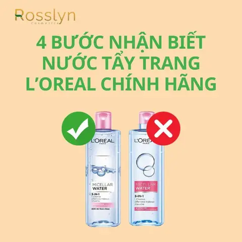 Nước Tẩy Trang Loreal Chính Hãng