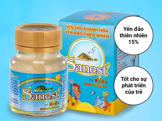 Nước Yến Sanest Cho Trẻ Em Nước Yến Sanest Cho Trẻ Em