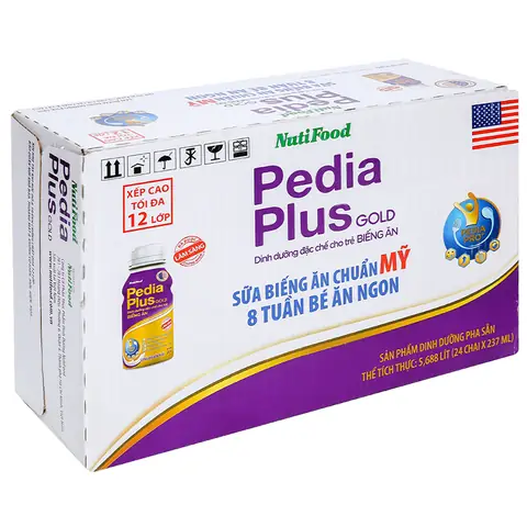 Pedia Plus Gold 180ml Giá Bao Nhiêu
