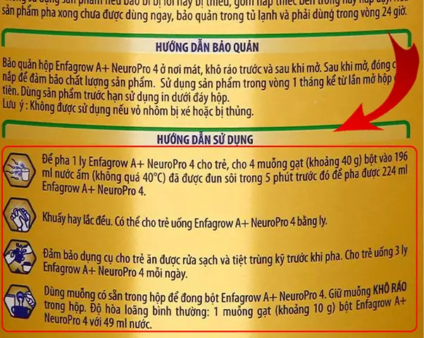 Pha Sữa Công Thức Cho Trẻ Sơ Sinh