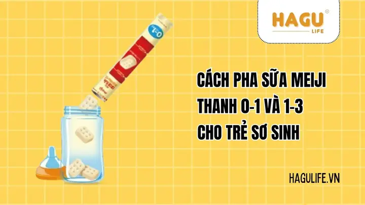 Pha Sữa Meiji Thanh Số 0