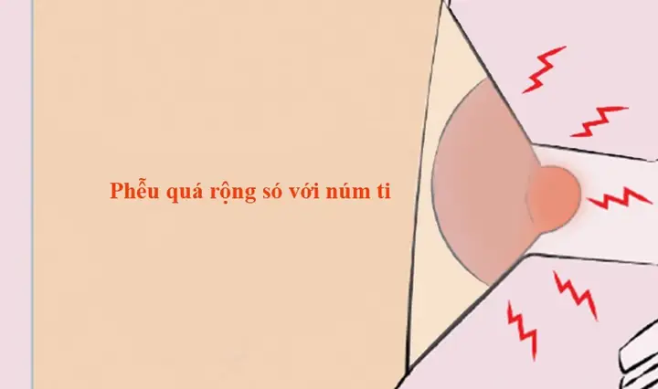 Phễu Hút Sữa Thế Nào Là Vừa