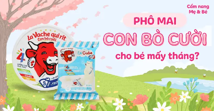 Phô Mai Con Bò Cười Bao Nhiêu Tuổi Ăn Được Phô Mai Con Bò Cười Bao Nhiêu Tuổi Ăn Được
