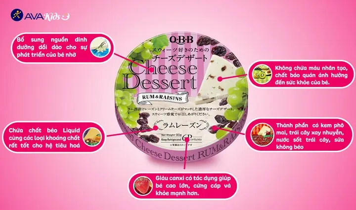 Phô Mai Dành Cho Bé Dưới 1 Tuổi