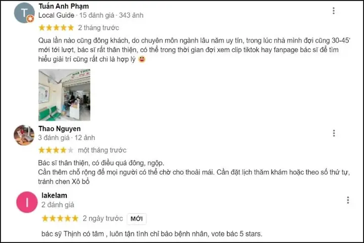 Phòng Khám Hiếm Muộn Bác Sĩ Cao Hữu Thịnh