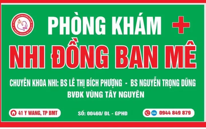 Phòng Khám Nhi Bác Sĩ Minh Bmt