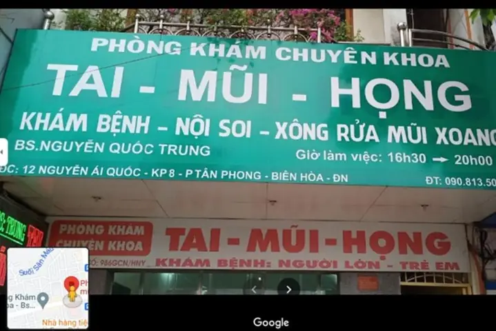 Phòng Khám Tai Mũi Họng Đồng Nai