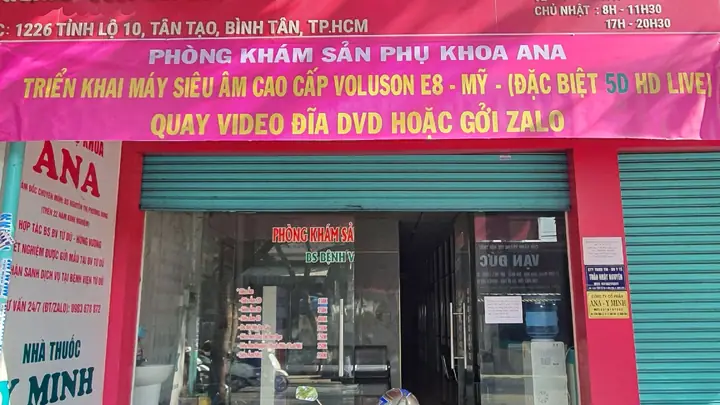 Phòng Khám Thai Quận Bình Tân