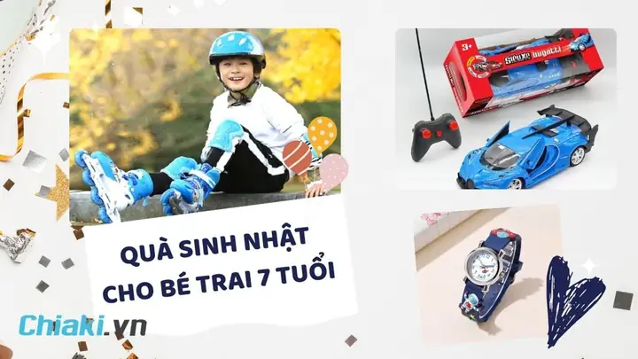 Quà Cho Bé Trai 7 Tuổi