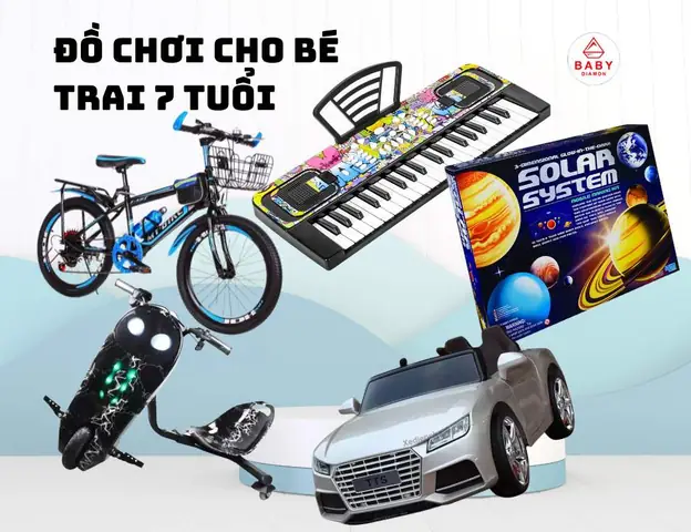 Quà Cho Bé Trai 7 Tuổi