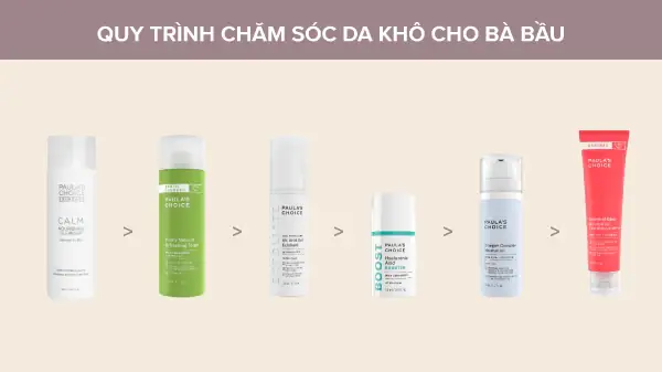 Quy Trình Chăm Sóc Da Cho Bà Bầu
