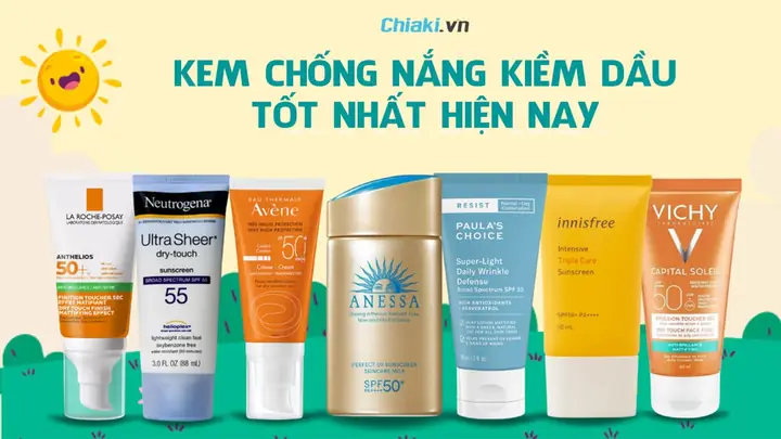 Review Các Loại Kem Chống Nắng Cho Da Dầu