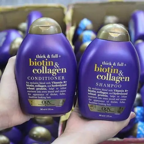 Review Dầu Gội Biotin & Collagen