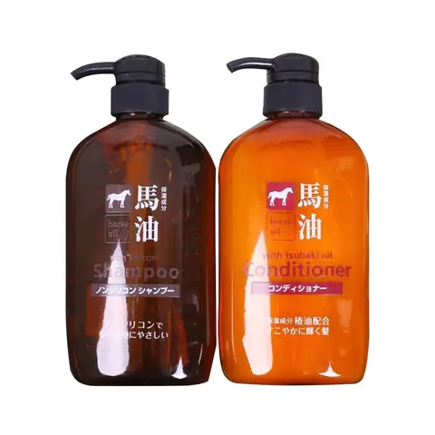 Review Dầu Gội Xả Mỡ Ngựa Nhật Bản
