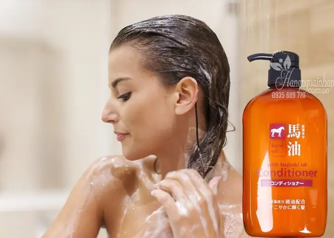 Review Dầu Gội Xả Mỡ Ngựa Nhật Bản