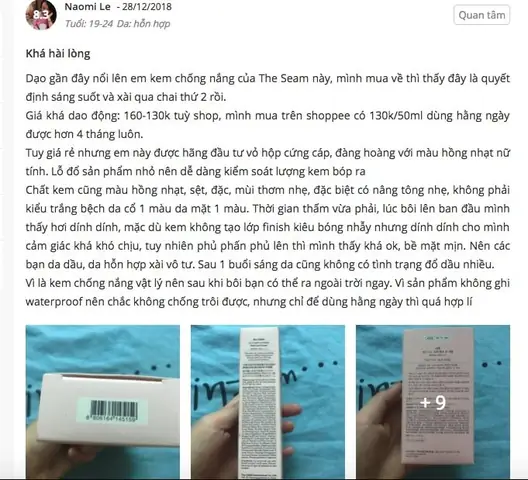 Review Kcn The Saem Hồng Sheis