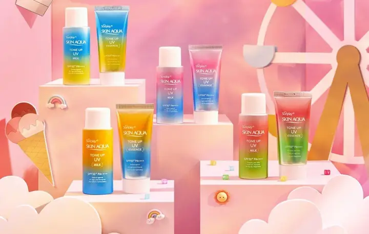 Review Kem Chống Nắng Sunplay Skin Aqua Tone Up