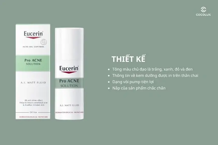 Review Kem Dưỡng Eucerin Pro Acne Solution