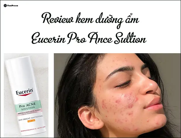Review Kem Dưỡng Eucerin Pro Acne Solution