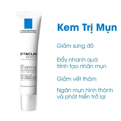 Review Kem Trị Mụn La Roche Posay Duo+