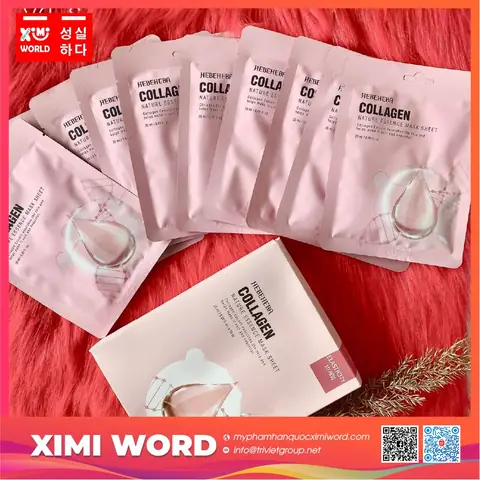 Review Mặt Nạ Collagen Natural Essence Mask
