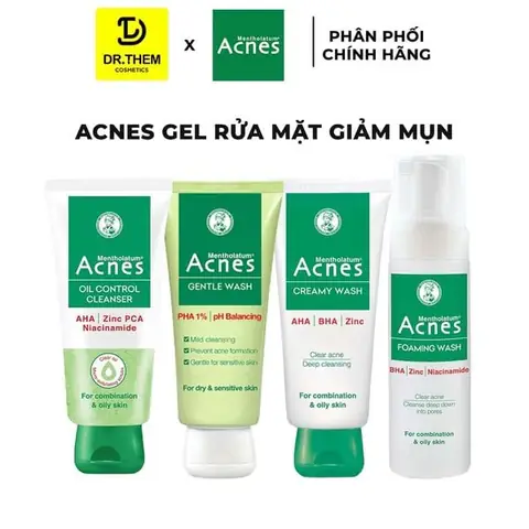 Review Sữa Rửa Mặt Acnes Kiểm Soát Nhờn