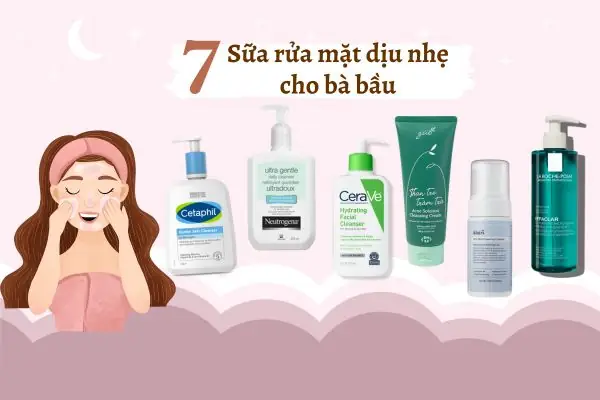 Review Sữa Rửa Mặt Cho Bà Bầu