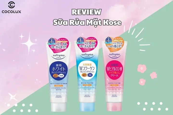 Review Sữa Rửa Mặt Nhật Bản