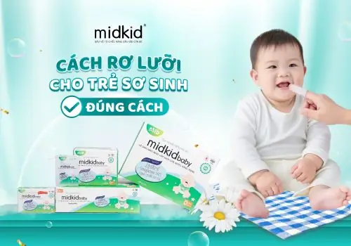 Rơ Lưỡi Cho Trẻ Đúng Cách