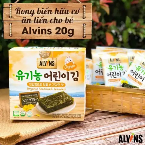 Rong Biển Ăn Liền Cho Bé Dưới 1 Tuổi