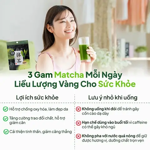 Rửa Mặt Bằng Bột Trà Xanh Mỗi Ngày