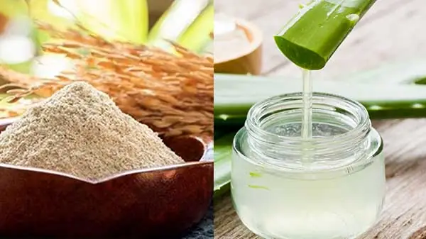 Rửa Mặt Bằng Cám Gạo Trị Mụn