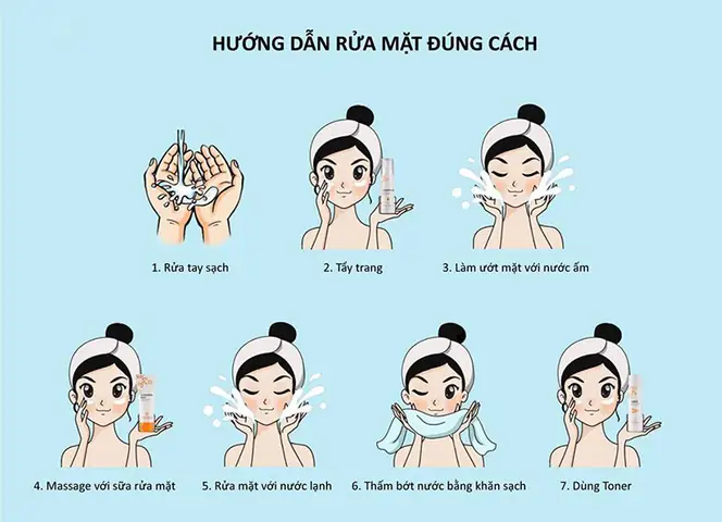 Rửa Mặt Như Thế Nào Để Hết Mụn