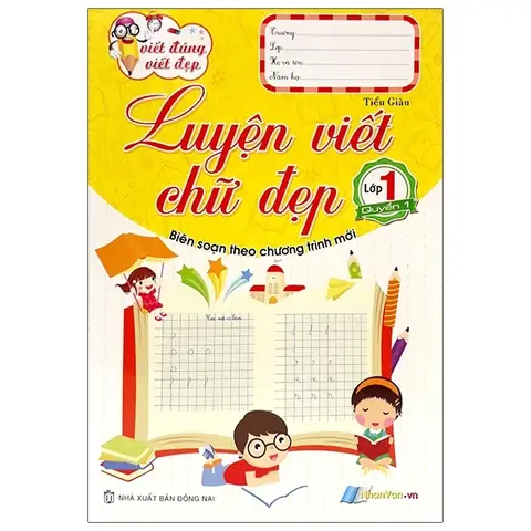 Sách Luyện Viết Chữ Đẹp Lớp 1