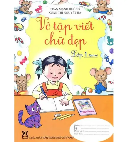 Sách Vở Tập Viết Chữ Đẹp Lớp 1
