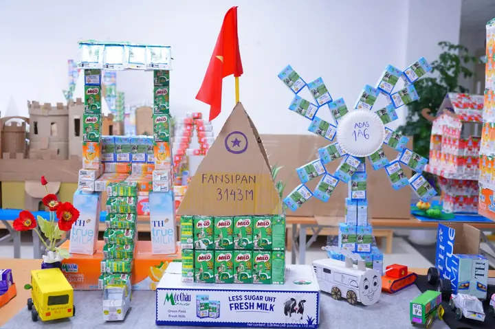 Sản Phẩm Tái Chế Từ Hộp Sữa