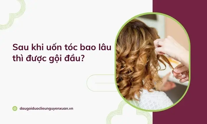 Sau Khi Uốn Tóc Bao Lâu Thì Được Gội Đầu