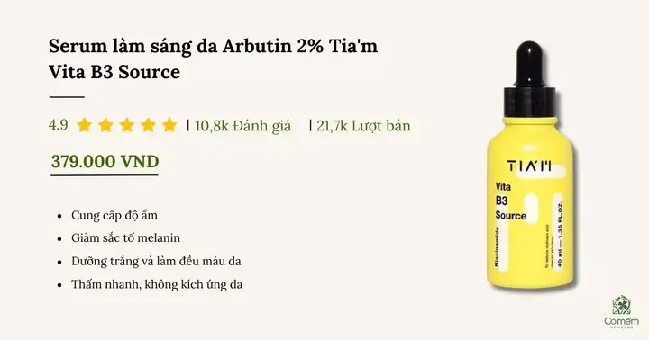 Serum Dưỡng Trắng Đều Màu Da