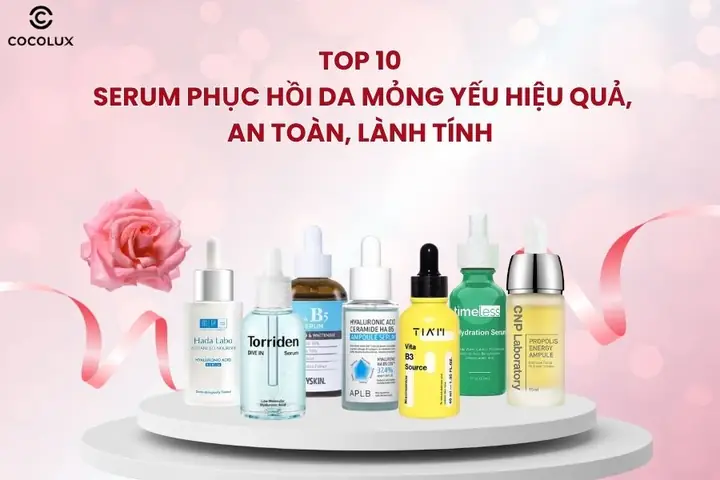 Serum Phục Hồi Da Sau Mụn Review