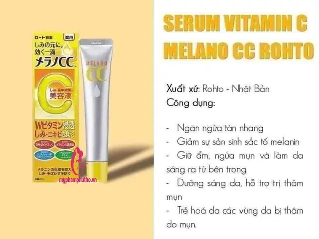Serum Trị Thâm Mụn Cc Melano
