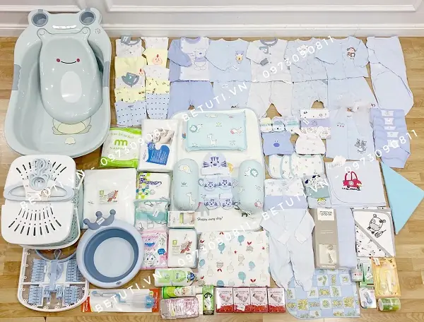 Set Đồ Sơ Sinh Bé Trai