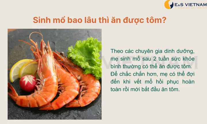 Sinh Mổ Bao Lâu Thì Ăn Được Tôm
