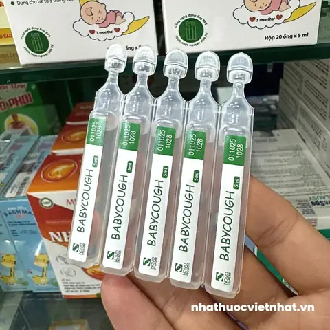 Siro Ho Cho Trẻ 3 Tháng Tuổi