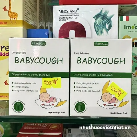 Siro Ho Cho Trẻ 3 Tháng Tuổi